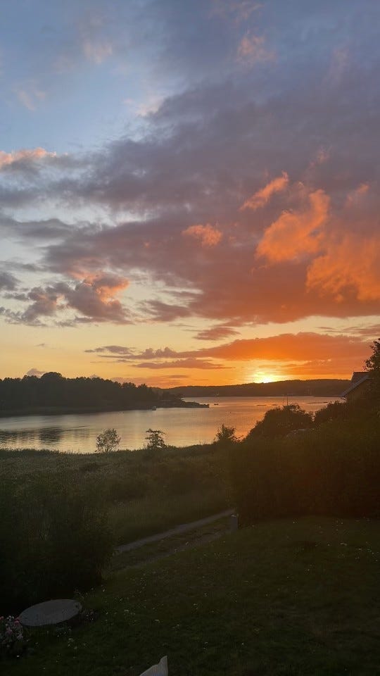 Sol til rundt kl 22 om sommeren Galleribilde