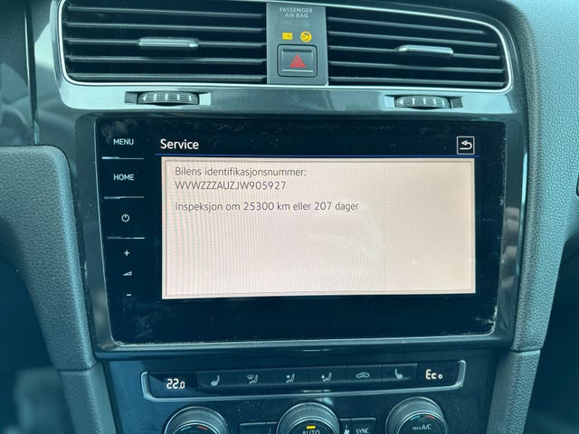 2018 VOLKSWAGEN GOLF - 7