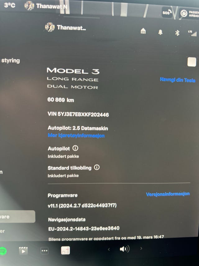 2019 TESLA MODEL 3 - 15