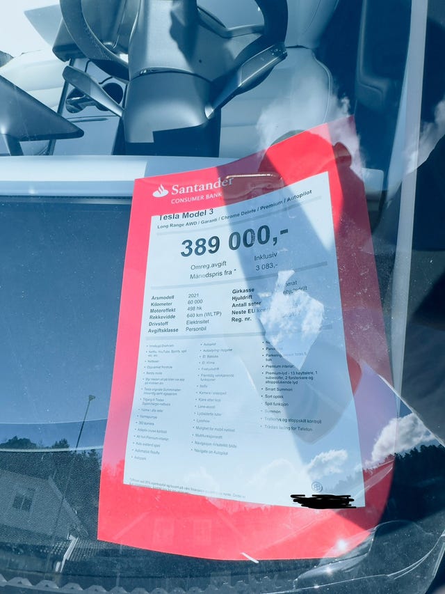 2021 TESLA MODEL 3 - 20