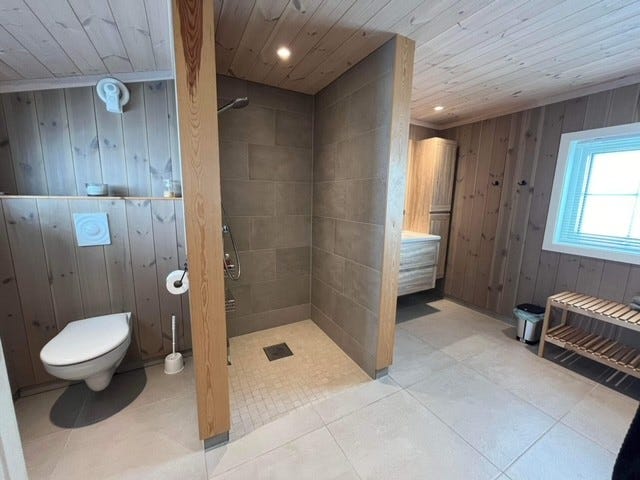 Baderommet. Galleribilde