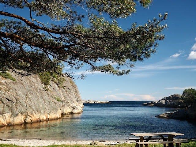 Nermeste strand Galleribilde