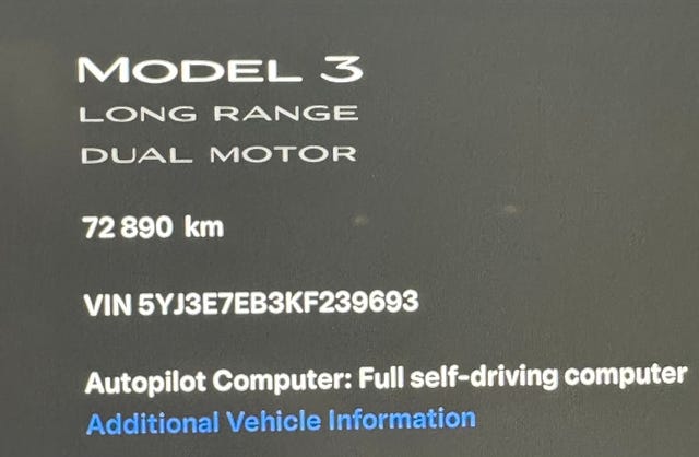 2019 TESLA MODEL 3 - 7