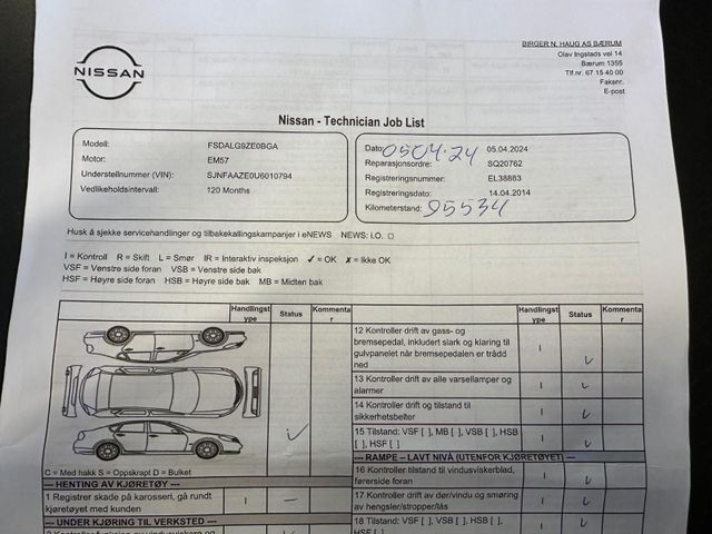 2014 NISSAN LEAF - 26