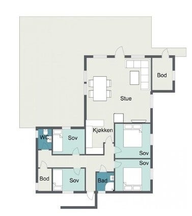 Romløsning hytta Galleribilde