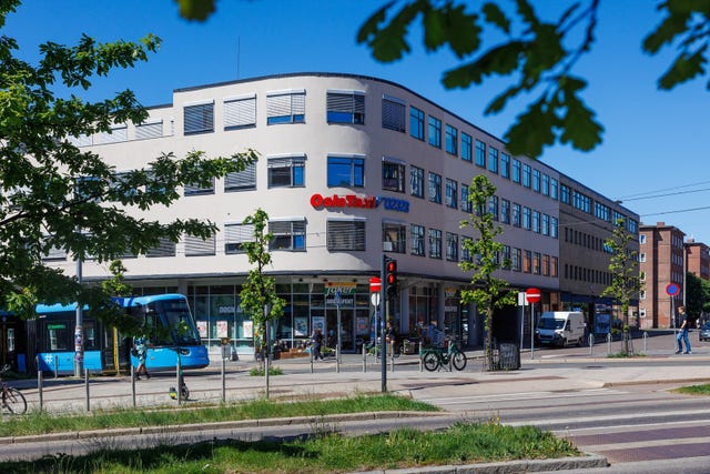 Trondheimsveien 100 - signalbygg på Carl Berners plass
