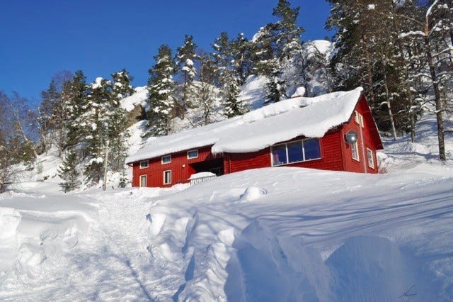 Gjesdalbu sett fra innkjørsel Galleribilde