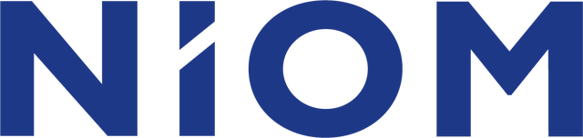 Nordisk Institutt for Odontologiske Materialer AS (NIOM AS) logo