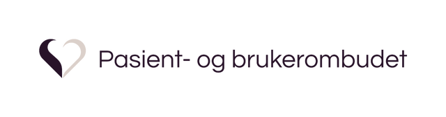 Pasient- og brukerombudet logo
