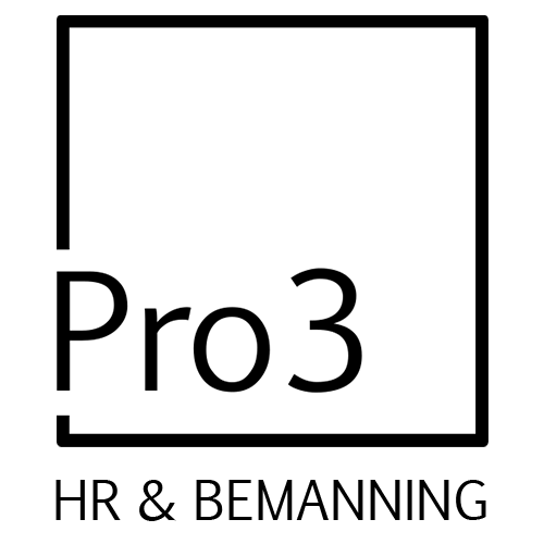 Pro3 HR & Bemanning AS logo