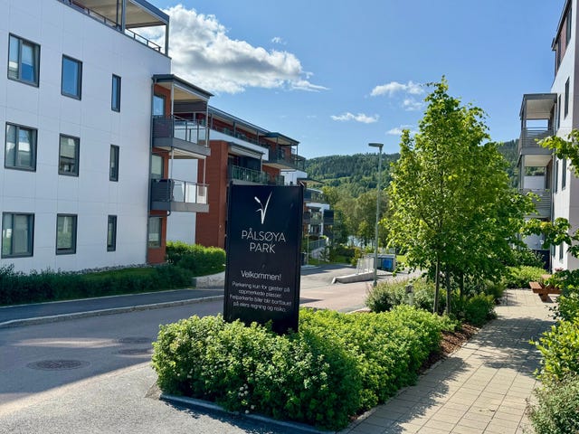 Pålsøya Park har blitt et attraktivt boligområde ved elva