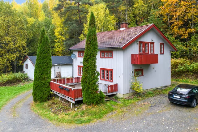 Stor terrasse