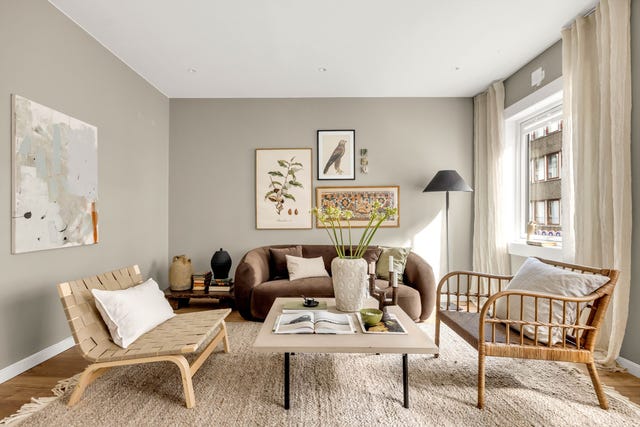 En lekker og moderne 3-roms med attraktiv beliggenhet på Majorstuen, kun et steinkast unna Bogstadveien. Foto: Studio Solberg