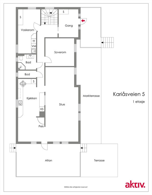 Planskisse 1. etasje