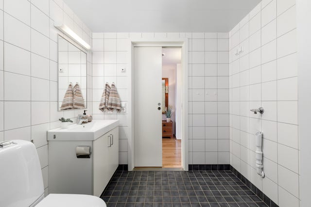 Opplegg til vaskemaskin, varmekabler.