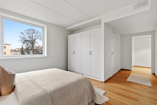 Garderobe i masterbedroom