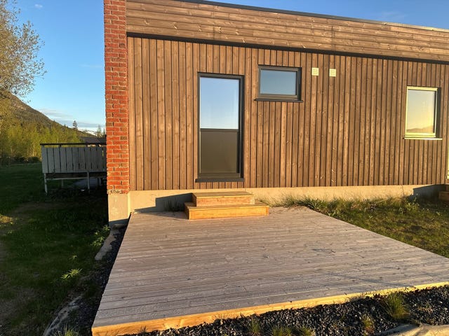 Utgang til egen terrasse