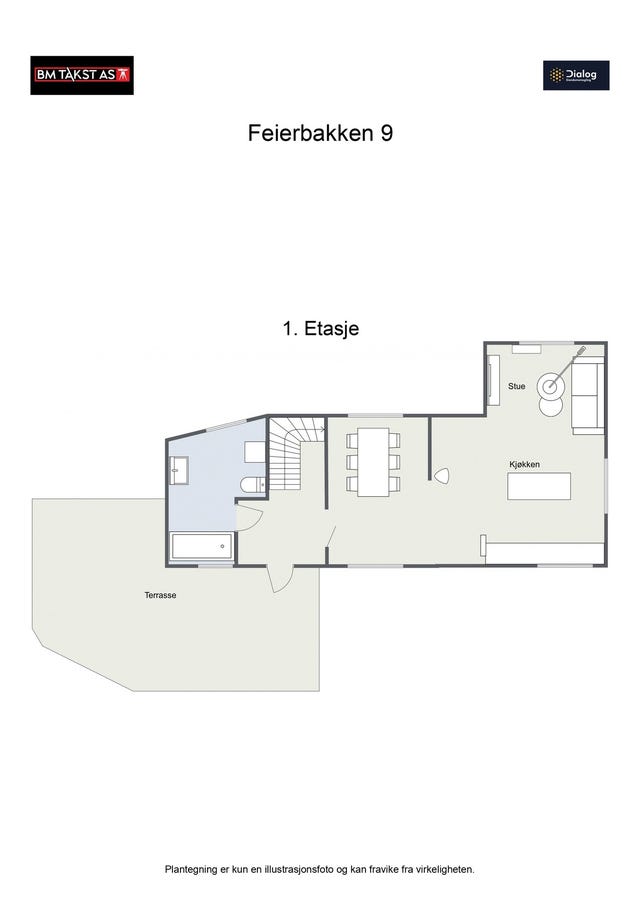 Plantegning 1.etasje.