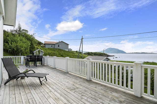 40 kvm med terrasseareal du kan boltre deg på.