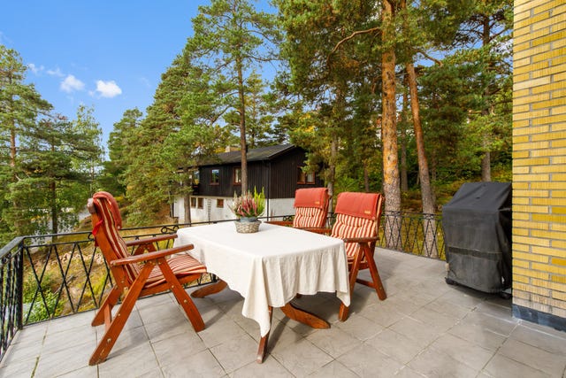Boligen har meget gode solforhold