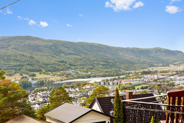 ...og videre oppover Drammensdalen og mot Eikerbygdene