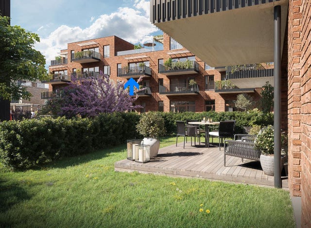Opplev den nye parkleiligheten inspirert av det vakre parkanlegget som blir hjertet av Proffen Hageby