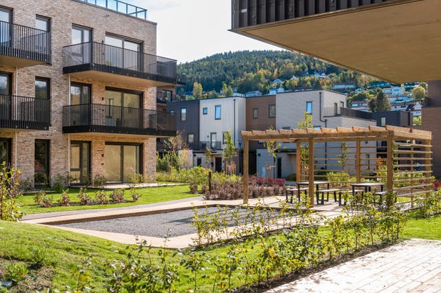 Bilde er tatt i nabosameiet Proffen Hageby B4.1