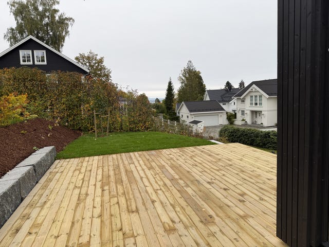 Hagen har også diverse beplantning