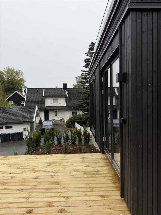 Hyggelig uteområde