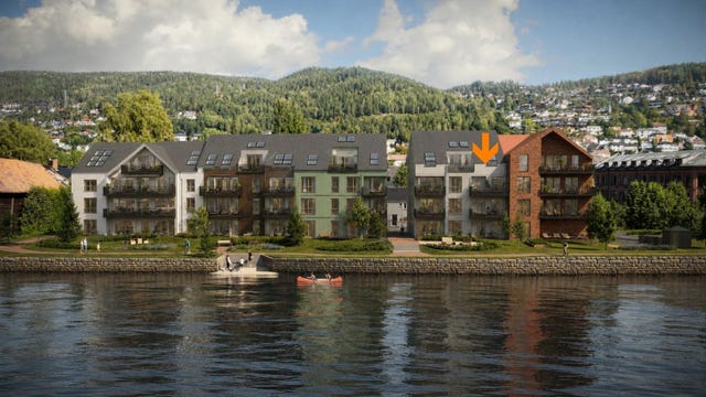 Elvebredden, Drammen