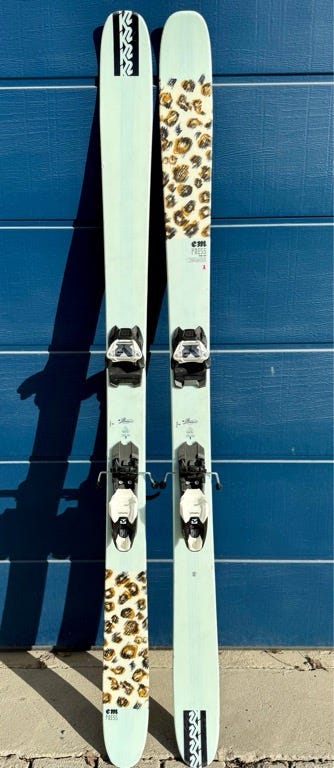 K2 Empress Twin-Tip ski med Marker bindinger 159 cm | FINN-torget
