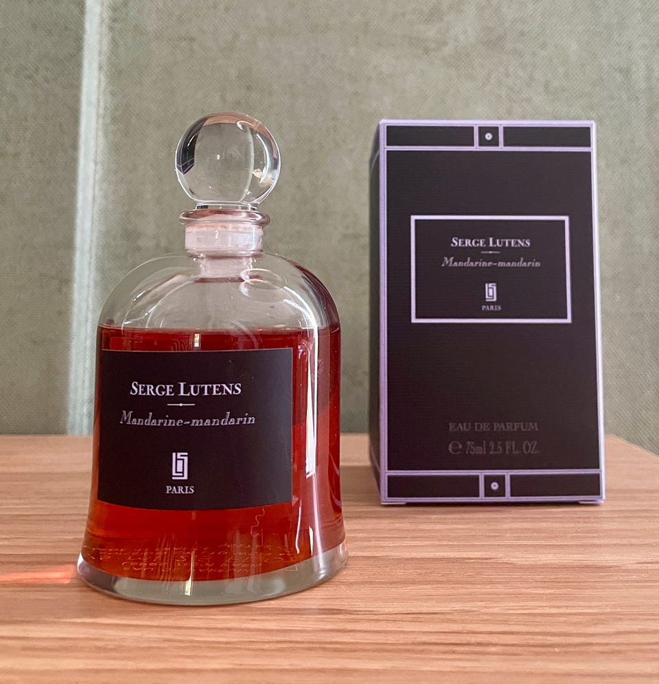 Bell Jar Serge Lutens Douce Amere Serge Lutens Mandarine Mandarin