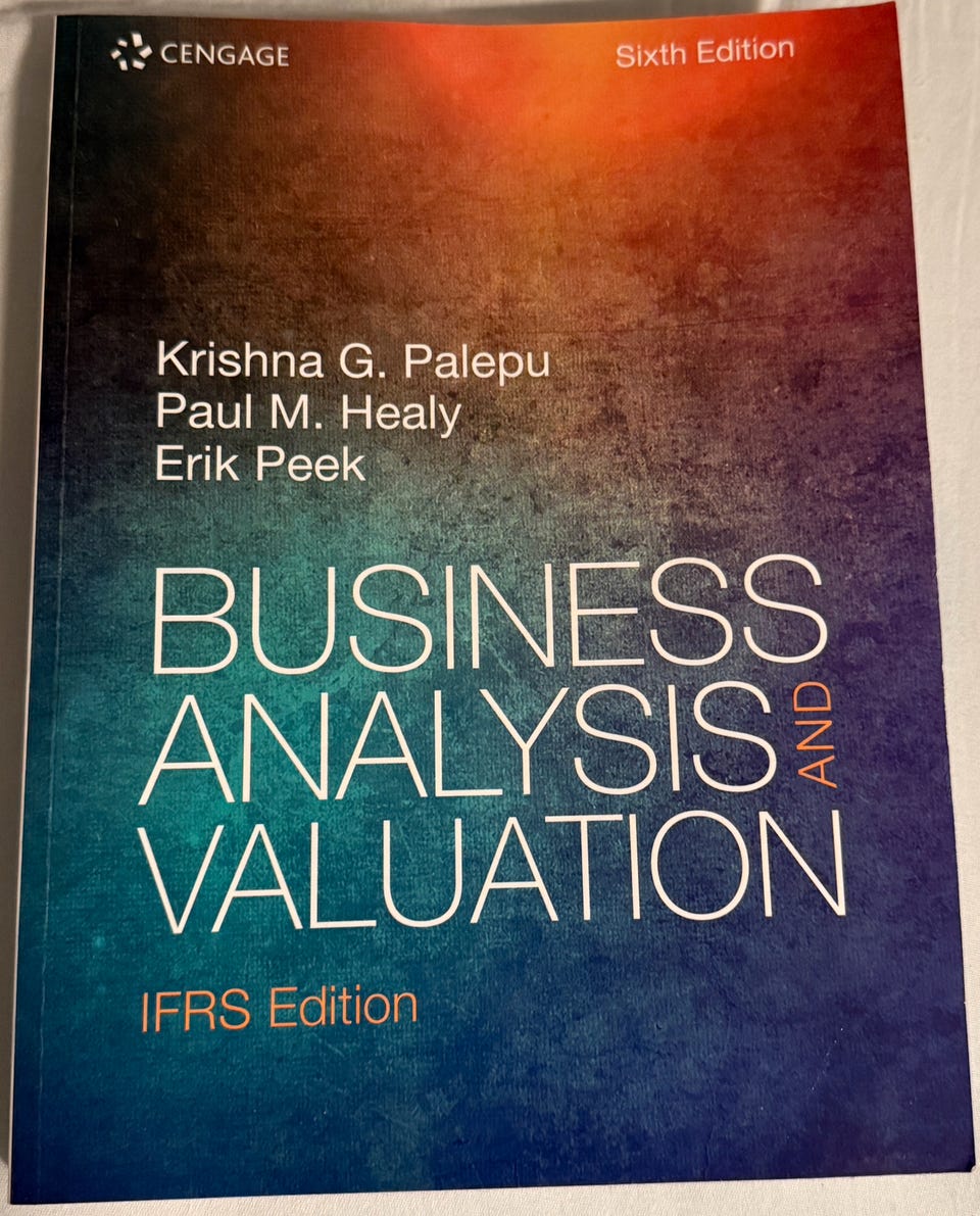 Business Analysis and Valuation: IFRS | FINN-torget