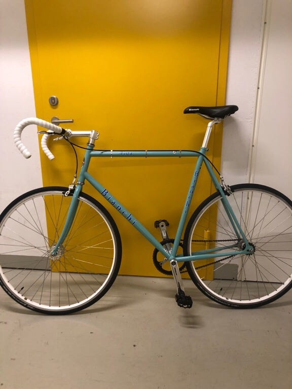 Bianchi Retro Single Speed Bianchi Pista Retro Racer/singlespeed