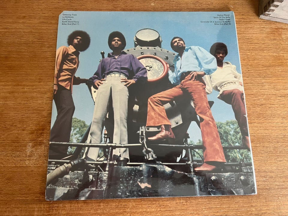 The Earth Disciples - Getaway train vinyl US SEALED | FINN