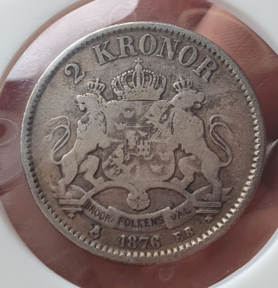 2 Kronor 1876 | FINN-torget