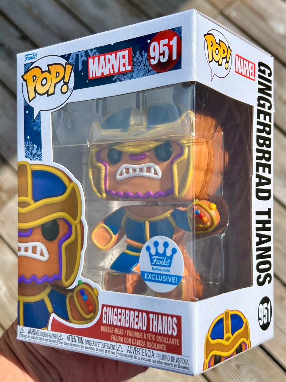 Funko Pop! Gingerbread Thanos Marvel (951) to Funko Shop