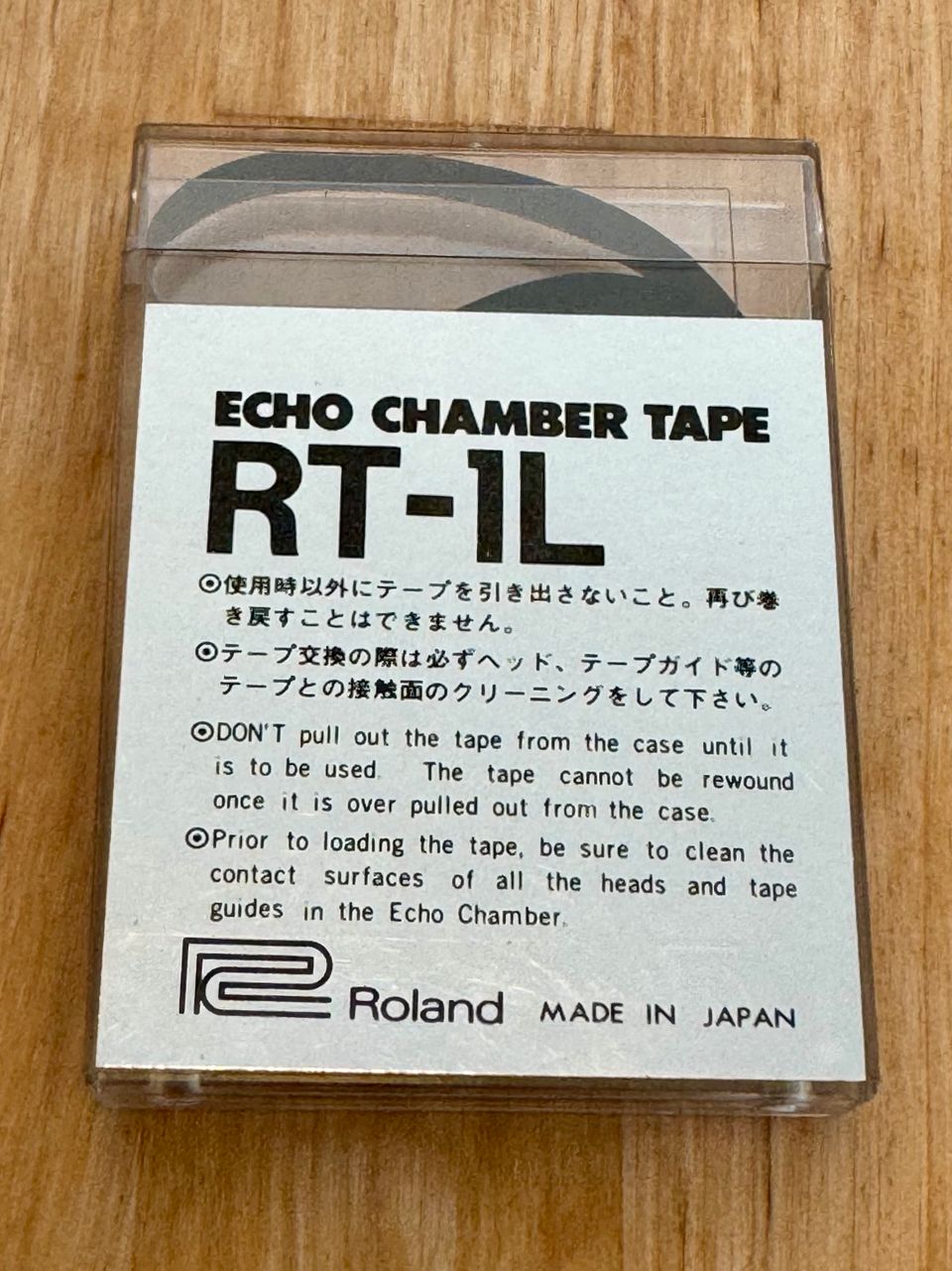 未使用 Roland ECHO CHAMBER TAPE交換用テープ RT-1L 未使用 Roland ECHO CHAMBER TAPE交換用テープ RT-1L - メルカリ