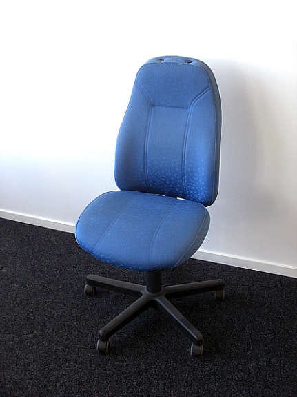 Malmstolen 4000 kontorstol (Blå) MIDLERTIDIG UTSOLGT FINN-torget