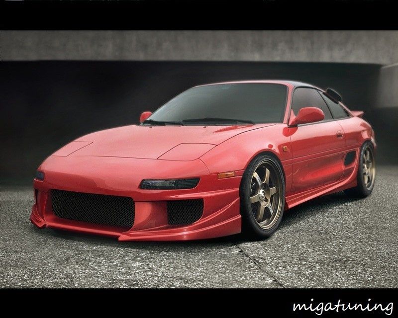 Toyota Mr2 (2nd Gen) Chassis Mounted Front Splitter 