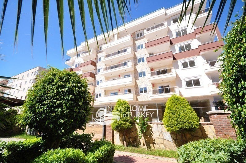 Alanya Beach Resort II. Leiligheten er øverst til høyre i dette komplekset, 5 og 6 etg. Leiligheten er gjennomgående. Galleribilde