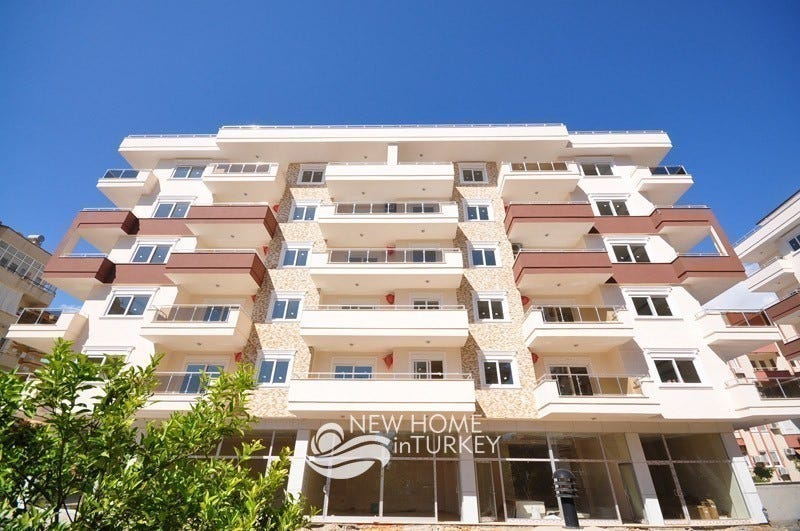 Alanya Beach Resort II. Leiligheten befinner seg øverst til høyre! Galleribilde
