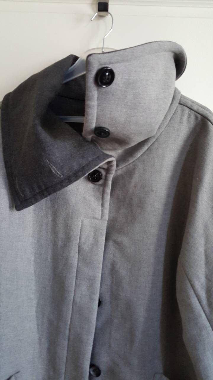 Vintage. Kul Grå kåpe jakke. 50% ULL. | FINN.no Noa Noa kåpe i 50% ull. Str L XL. Brukt 1 gang. | FINN.no