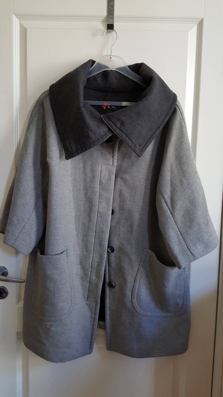 Vintage. Kul Grå kåpe jakke. 50% ULL. | FINN.no Noa Noa kåpe i 50% ull. Str L XL. Brukt 1 gang. | FINN.no
