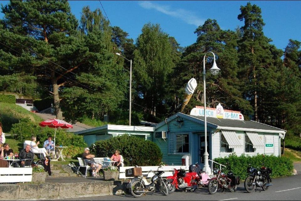 Isi bar ved Høysand bad Galleribilde