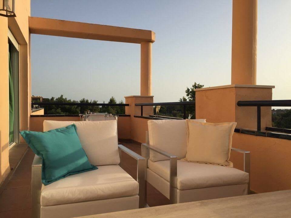 Terrasse mot vest Galleribilde