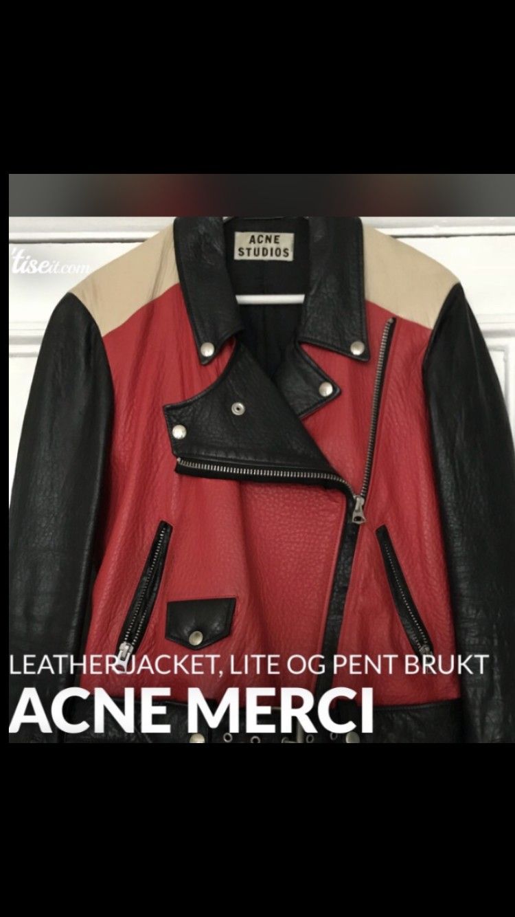 Skinnjakke, Acne | FINN.no Acne skinnjakke | FINN.no