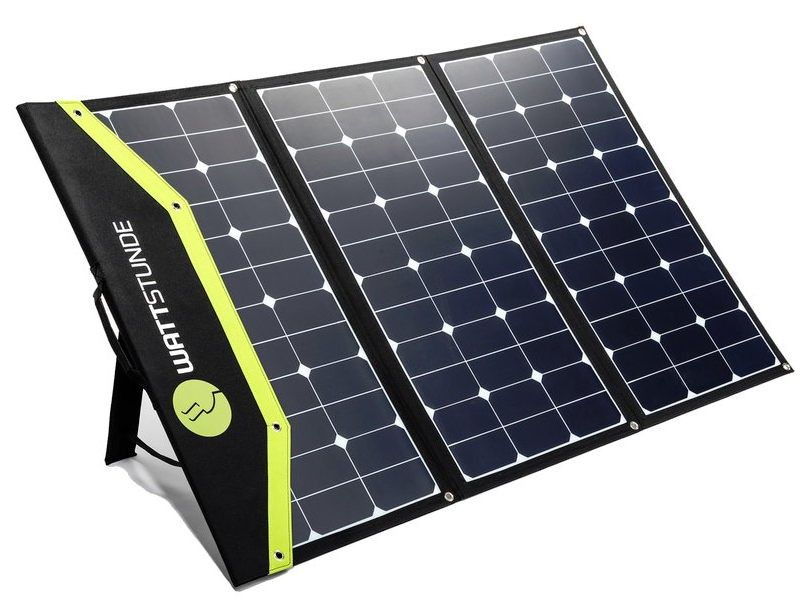 WATTSTUNDE® WS180SF SunFolder solcelleveske 180Wp | FINN.no Wattstunde SunFolder WS120SF sammenleggbart solcellepanel