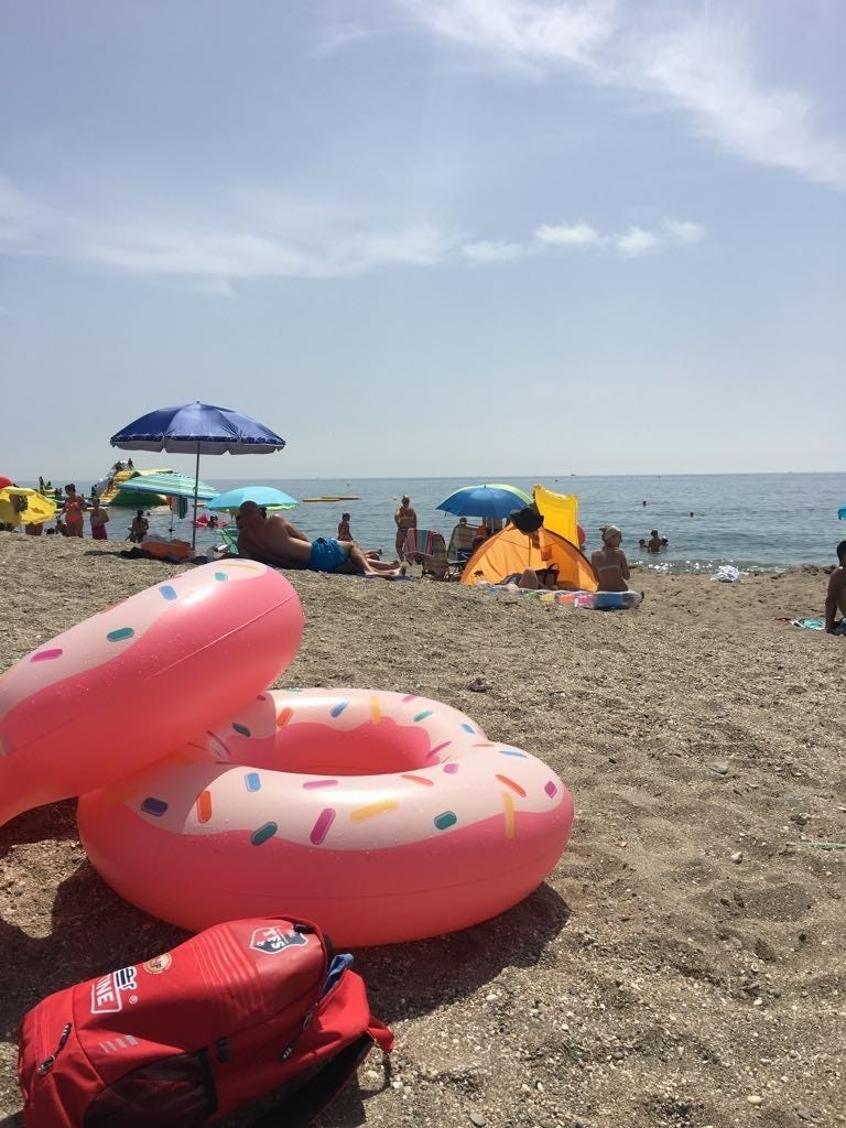 Stranden Galleribilde