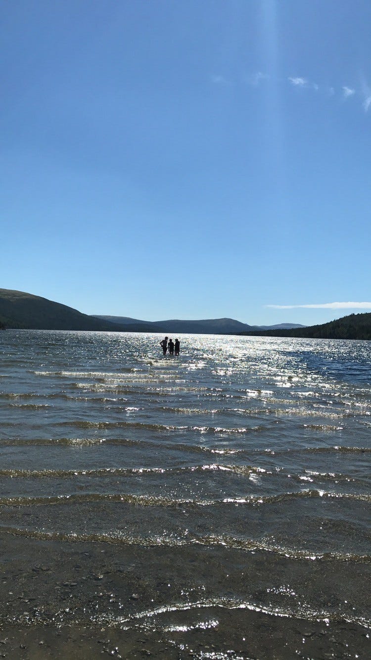Bademuligheter i sjøen Galleribilde